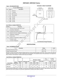 NSPU5201MUTBG Datasheet Page 2