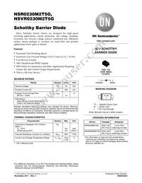 NSR0230M2T5G Datasheet Cover