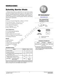 NSR0240MXT5G Datasheet Cover