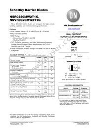 NSR0320MW2T3G Datasheet Cover