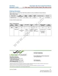 NSR050A0X432Z Datasheet Page 15