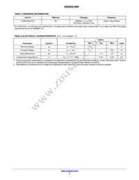 NSR201MXT5G Datasheet Page 2