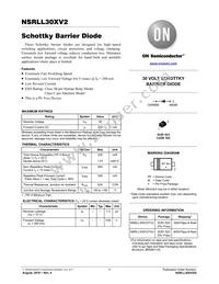 NSRLL30XV2T5G Datasheet Cover