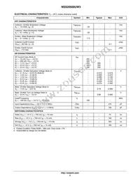 NSS20500UW3TBG Datasheet Page 2