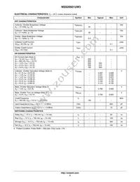 NSS20501UW3TBG Datasheet Page 2