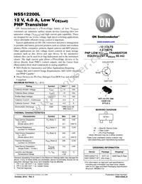 NSV12200LT1G Datasheet Cover