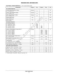 NSV40501UW3T2G Datasheet Page 2