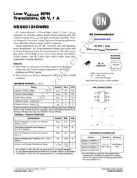 NSV60101DMR6T1G Datasheet Cover