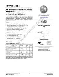 NSVF4015SG4T1G Datasheet Cover