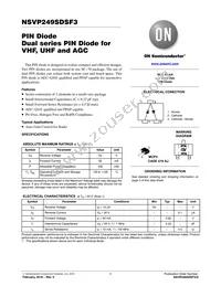 NSVP249SDSF3T1G Datasheet Cover