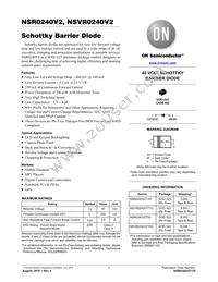 NSVR0240V2T5G Datasheet Cover