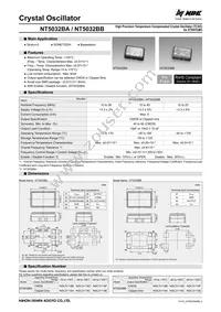 NT5032BA-26M-NSC5118F Datasheet Cover