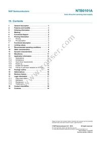 NTB0101AGWH Datasheet Page 19