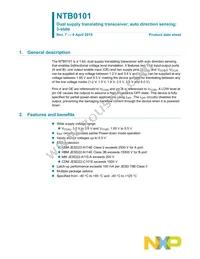 NTB0101GN Datasheet Cover