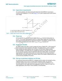 NTB0101GN Datasheet Page 17