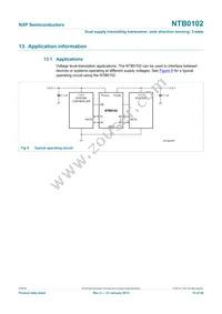 NTB0102GD Datasheet Page 15