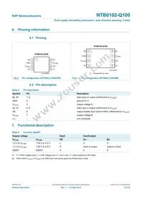 NTB0102GD-Q100H Datasheet Page 3