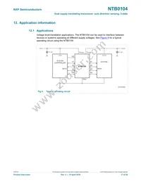 NTB0104UK Datasheet Page 17