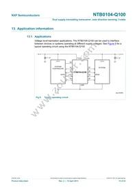 NTB0104UK-Q100Z Datasheet Page 15