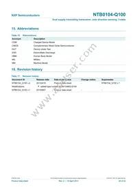 NTB0104UK-Q100Z Datasheet Page 20