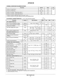 NTD3813NT4G Datasheet Page 2