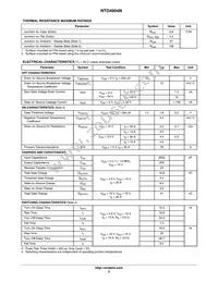 NTD4904N-35G Datasheet Page 2