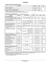 NTD4910NT4G Datasheet Page 2