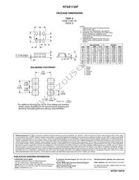 NTGS1135PT1G Datasheet Page 5