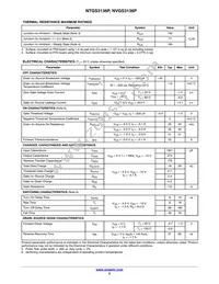 NTGS3136PT1G Datasheet Page 2