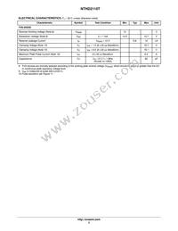 NTHD2110TT1G Datasheet Page 3