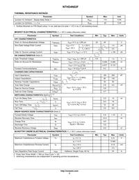 NTHD4N02FT1G Datasheet Page 2