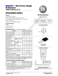 NTHL080N120SC1 Cover