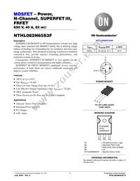 NTHL082N65S3F Datasheet Cover