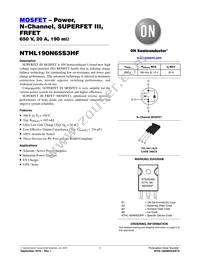 NTHL190N65S3HF Datasheet Cover