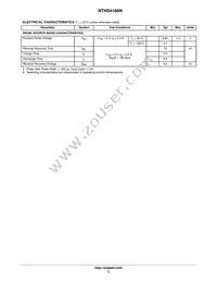 NTHS4166NT1G Datasheet Page 3