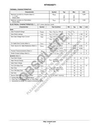 NTHS5402T1 Datasheet Page 2