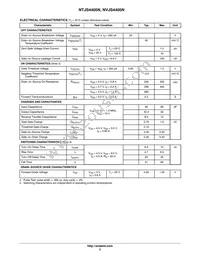 NTJS4405NT4G Datasheet Page 2