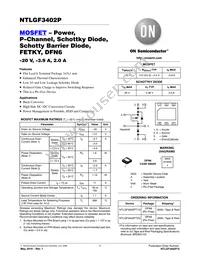 NTLGF3402PT1G Datasheet Cover