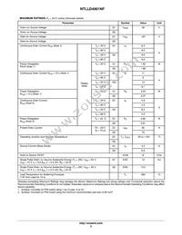 NTLLD4901NFTWG Datasheet Page 2