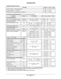 NTLUD3191PZTAG Datasheet Page 2