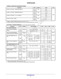NTMFD4C20NT3G Datasheet Page 3