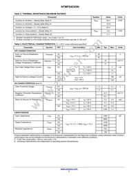 NTMFD4C85NT1G Datasheet Page 3