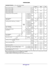 NTMFD4C88NT1G Datasheet Page 2