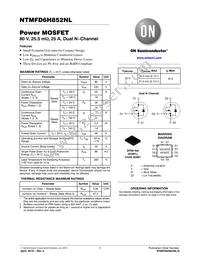 NTMFD6H852NLT1G Datasheet Cover