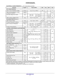 NTMFD6H852NLT1G Datasheet Page 2