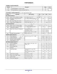 NTMFS08N004C Datasheet Page 2