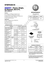 NTMFS4821NT3G Datasheet Cover