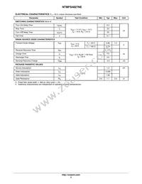 NTMFS4827NET3G Datasheet Page 3