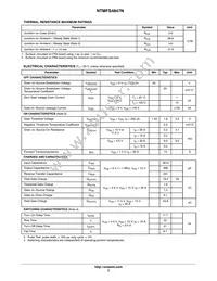 NTMFS4847NAT1G Datasheet Page 3