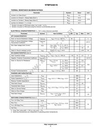 NTMFS4851NT3G Datasheet Page 3